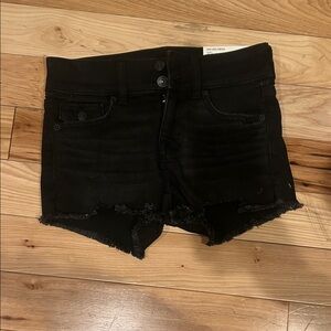 American Eagle Outfitters Black Jean Shorts